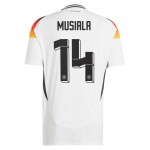 Günstige Fußballtrikots Deutschland Musiala 14 Heimtrikot EURO 2024 Kurzarm